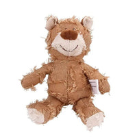 Patchwork Cute Bear Pet Plush Toys Patchwork brown