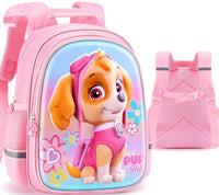 Paw Patrol Backpack – Chase & Skye Kids Travel Bag – 10.2"x8.3"x4.7" – Lusy Store 4 10.2"x8.3"x4.7"