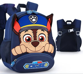 Paw Patrol Backpack – Chase & Skye Kids Travel Bag – 10.2"x8.3"x4.7" – Lusy Store 1 10.2"x8.3"x4.7"