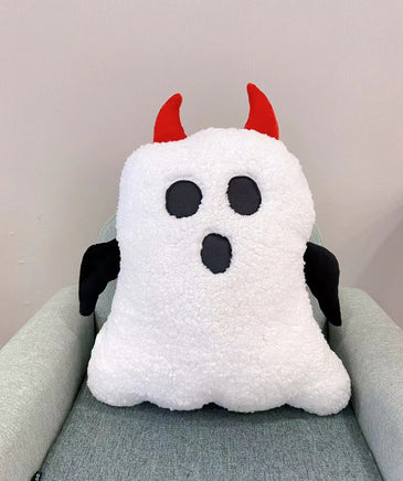 Plush Little Ghost Pillow Cushion Halloween Photo Props Demon Ghost
