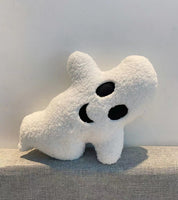 Plush Little Ghost Pillow Cushion Halloween Photo Props Wave Ghost