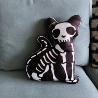 Plush Little Ghost Pillow Cushion Halloween Photo Props Skull Frame cat