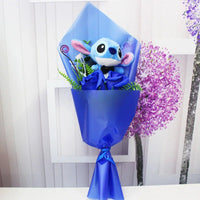 Plush Toy Doll Bouquet - Lilo Stitch Birthday Valentine Gift - Lusy Store LLC