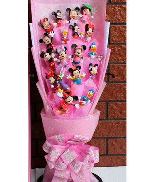 Plush Toy Doll Bouquet - Lilo Stitch Birthday Valentine Gift - Lusy Store LLC