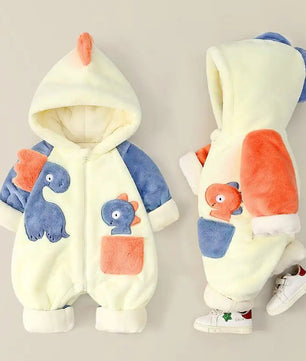 Plush Winter Romper - Lusy Store LLC