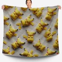 Pokemon Bedding 3D Cute Pikachu Sleep Bed Linen For Bedroom - Bedding Set & Quilt Set - Lusy Store LLC