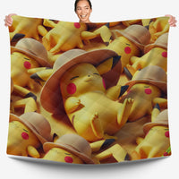 Pokemon Bedding 3D Cute Pikachu Sleep Summer Bed Linen For Bedroom - Bedding Set & Quilt Set - Lusy Store LLC