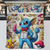 Pokemon Bedding Funny Rich Nidoqueen Bed Linen For Bedroom - Bedding Set & Quilt Set - Lusy Store LLC