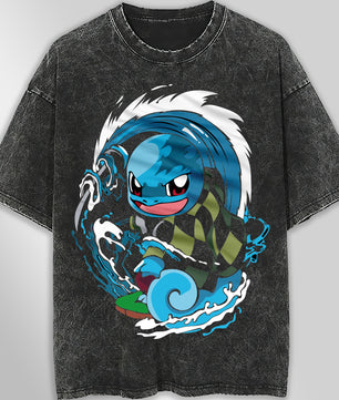 Pokemon tee shirt - Streetwear vintage t shirt - Unisex hip hop loose tops tees - Lusy Store LLC