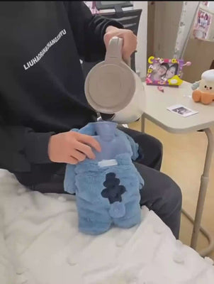 Lusy Store LLC Stitch Heat Pad &ndash; Soft &amp; Cozy Microwavable Heating Plush for Pain Relief &amp; Warmth &ndash; Lusy Store Plush