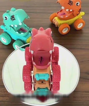 Lusy Store Dinosaur Push Car Sliding Animal Toy for Kids Push & Pull Toys