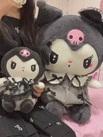 Lusy Store LLC Kuromi Melody Cinnamoroll Big Size Plush Toys Pillow Stuffed Sofa Cushion Girl's Room Decoration Gift Stuffed Animals
