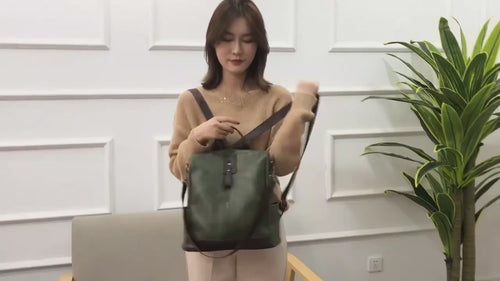 Leather Backpack Fashion Anti-theft High Quality PU Leather Travel Backpack