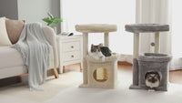 Cat Tree Tower with Cozy Condo & Top Perch