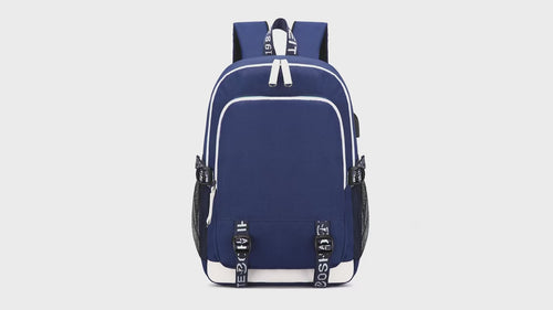 Spiderman Backpack USB Boys Girls Kids Book School Bags Laptop Travel Backpack