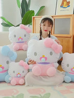 Lusy Store LLC Hello Kitty Plush Children's Girls Bedroom Decoration Pillow Cute Cartoon Gift Stuffed Animals
