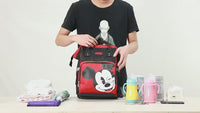Lusy Store LLC Minnie Backpack - Mummy Diaper Bag Multifunctional Stroller Nappy Bag USB Charging Backpack