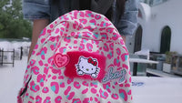 Hello Kitty Backpack Kawaii Canvas Cute Shoulder Bag Y2K Student Schoolbag