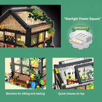 Lusy Store LLC LED Glass Flower Coffee Shop Toys