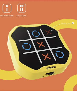 Lusy Store LLC Qike Super Tic-Tac-Toe All-in-One Chess Collection - Fun & Educational Electronic Toy for Kids Toys