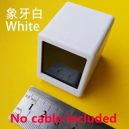 Bitcoin Stock Price Display White