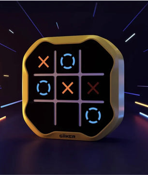 Lusy Store LLC Qike Super Tic-Tac-Toe All-in-One Chess Collection - Fun & Educational Electronic Toy for Kids Toys
