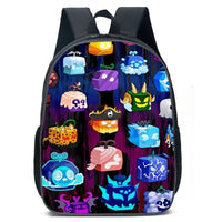 Roblox Backpack Blox Fruits Kawaii Cartoon Primary School Bag - Lusy Store LLC