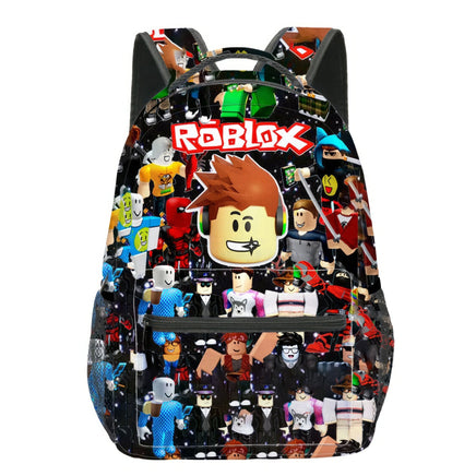 Roblox Backpack Virtual World Primary Secondary Schoolbag Set Colorful-2 Backpack