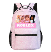 Roblox Backpack Virtual World Primary Secondary Schoolbag Set Colorful-4 Backpack