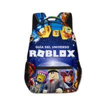 Roblox Backpack Virtual World Primary Secondary Schoolbag Set Colorful-5 Backpack