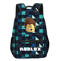 Roblox Backpack Virtual World Primary Secondary Schoolbag Set Colorful-1 Backpack