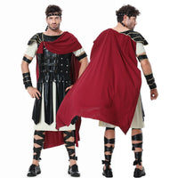 Roman Gladiator Halloween Costume - Ideal for Cosplay and Performance Wear Adult Men