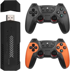 Lusy Store LLC X2 Ultra Retro Game Stick 4K, Plug and Play Video Gaming Console with 128G memory card Console