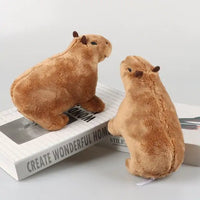 Simulation Capybara Plush Toy – Lifelike Cuddly Companion for All Ages