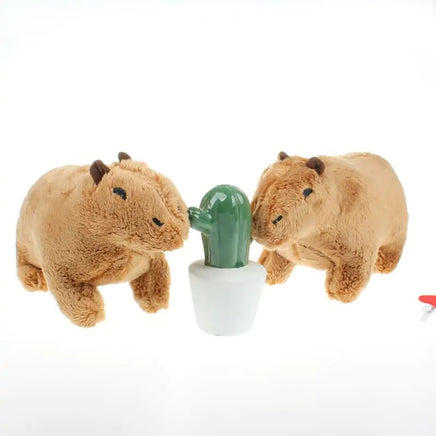 Simulation Capybara Plush Toy – Lifelike Cuddly Companion for All Ages