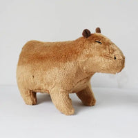 Simulation Capybara Plush Toy – Lifelike Cuddly Companion for All Ages Orange 1 Piece