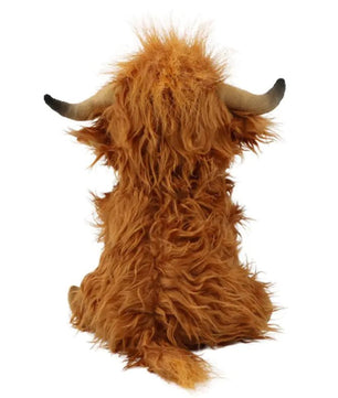 Simulation Highland Cow Plush Toy - Lusy Store LLC