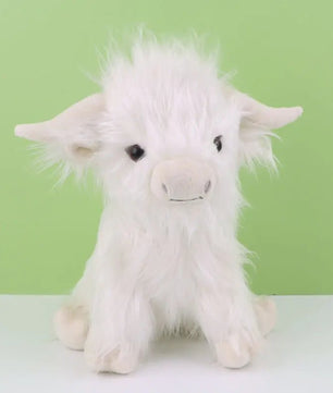Simulation Highland Cow Plush Toy - Lusy Store LLC