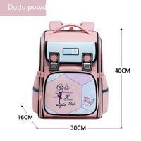 Sleek and Stylish Women's Fashion Schoolbag Lotus Pink