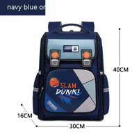Sleek and Stylish Women's Fashion Schoolbag Sapphire Blue Gray