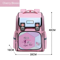 Sleek and Stylish Women's Fashion Schoolbag Cherry Blossom Pink