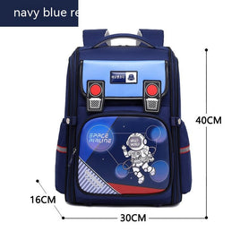 Sleek and Stylish Women's Fashion Schoolbag Sapphire Blue Red