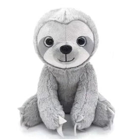 Sloth Plush Stuff Toy Grey 25cm