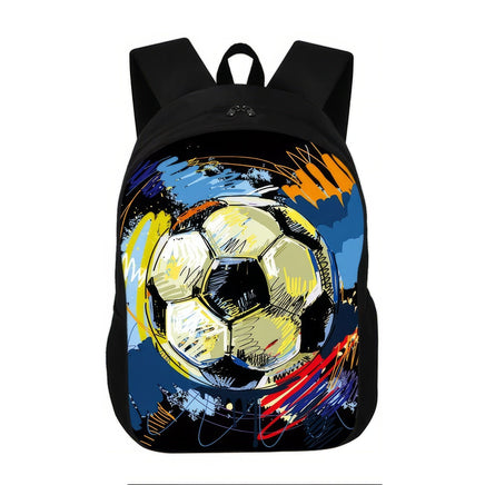 Soccer Backpack Children School Bag Large-capacity 26