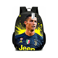 Soccer Backpack Ronaldo Childrens Backpack Student Bag 2 16.5"x11.4"x4.7"