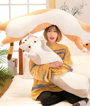 Soft Plush Long Pillow - Lusy Store LLC