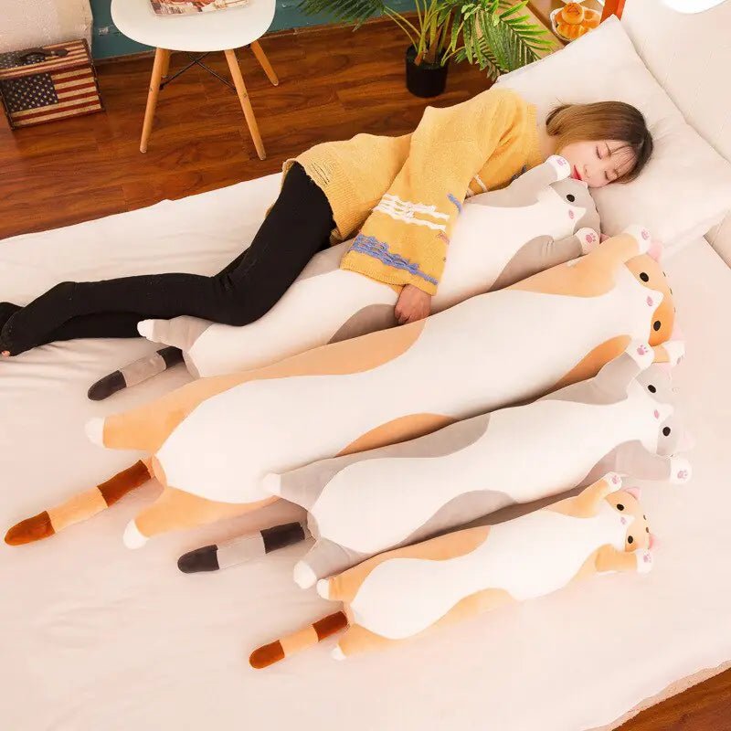 Soft Plush Long Pillow - Lusy Store LLC