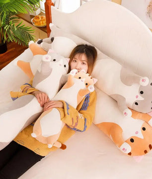 Soft Plush Long Pillow - Lusy Store LLC