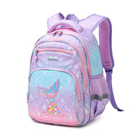 Spacious Children's Backpack for Primary School Boys with Large Capacity Ocean Fishtail 16 Inch