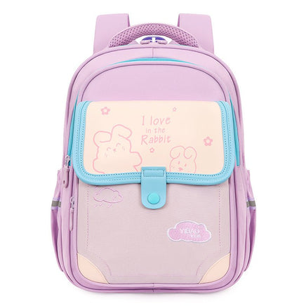Spacious Primary School Kindergarten Backpack ZG102 Purple